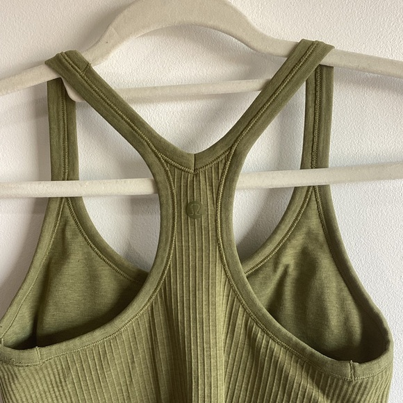Lululemon Ebb to Street Tank Top Bronze Green - Picture 4 of 6